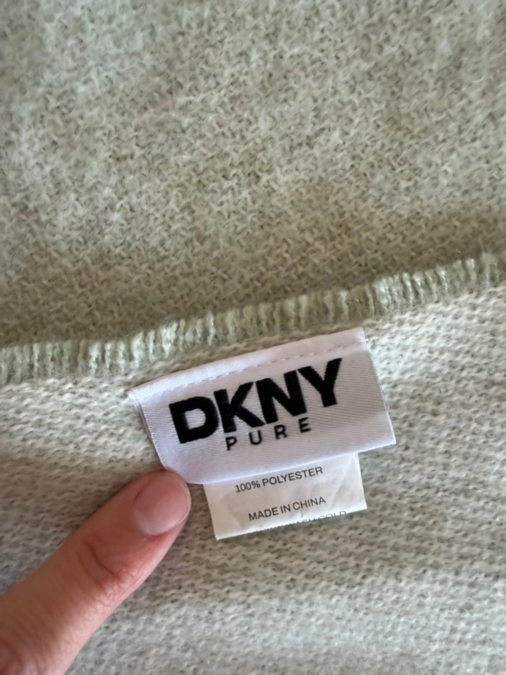 Soft Polka Dot Fringe Throw Blanket - Mint Green & white